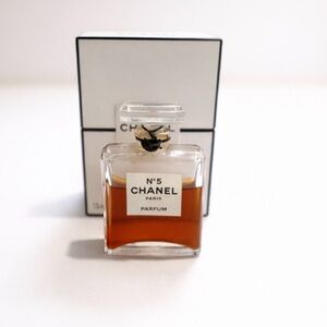 Vintage Chanel No. 5 Parfum Bottle w/ Box